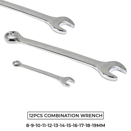 37pcs Spanner Socket Ratchet Wrench Set