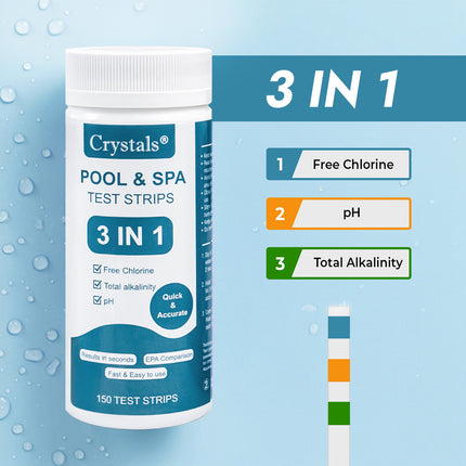 Hot Tub, Pool and Spa Test Strips