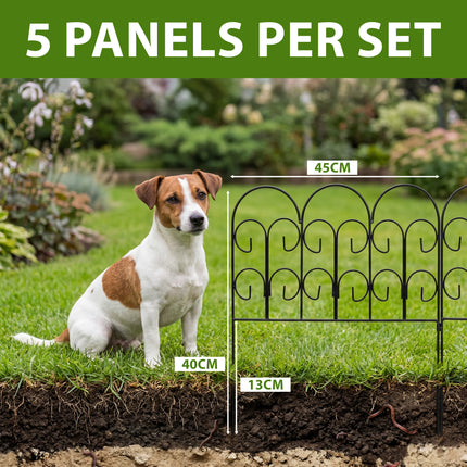 Metal Edging Path Border Fence Panels