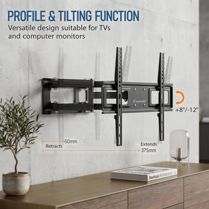 Swivels Tilts TV Wall Mount for 26-65 Inch