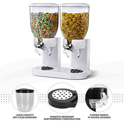 Double Cereal Dispenser