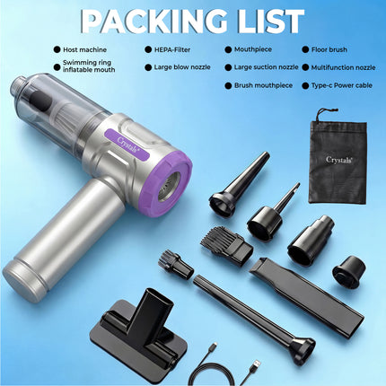 20000PA Handheld Car Vacuum Cleaner