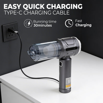 20000PA Handheld Car Vacuum Cleaner