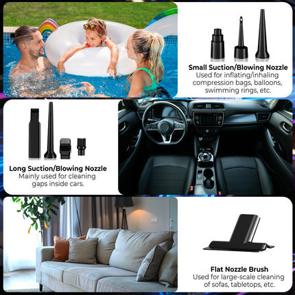 20000PA Handheld Car Vacuum Cleaner