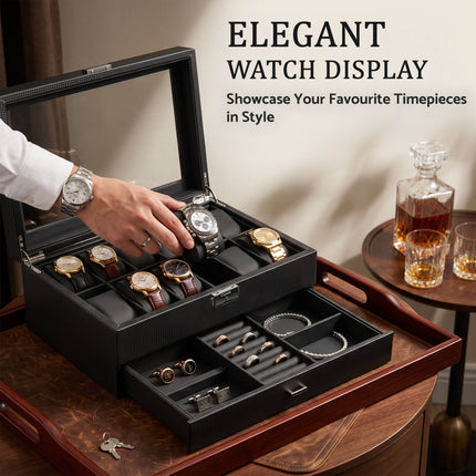 12 Slot Watch Box Organiser