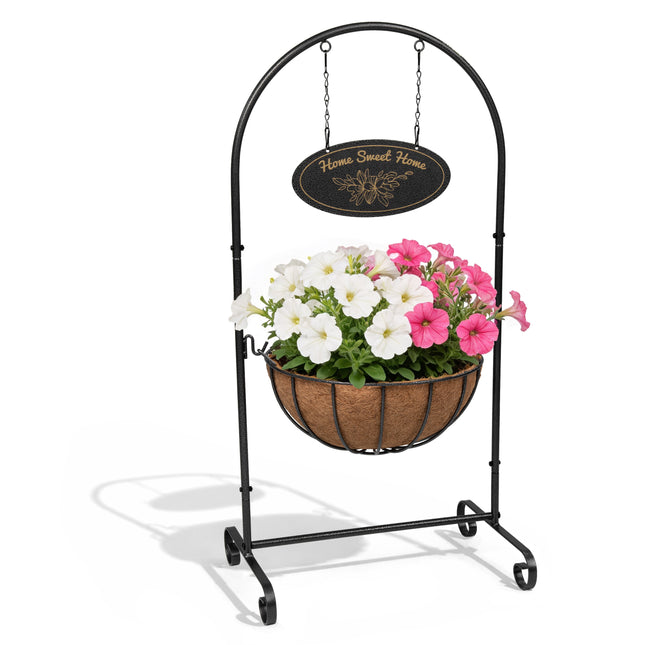 14'' Welcome Flower Plant Planter