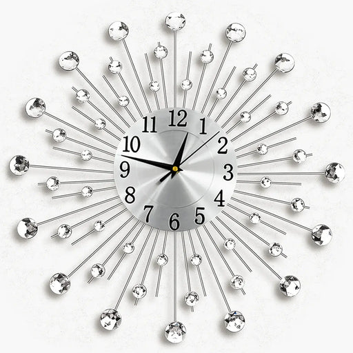 Diamante Jewelled Bead Indoor Wall Clock