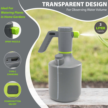 Automatic 2L Electric Garden Sprayer UK with Adjustable Nozzle