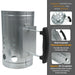 BBQ Chimney Starter for Grills & Fire Pits – UK Outdoor Cooking Essential