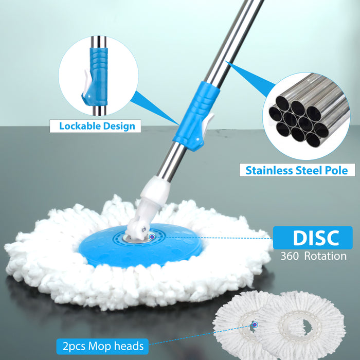 360° Spin Rotating MOP & Bucket Set