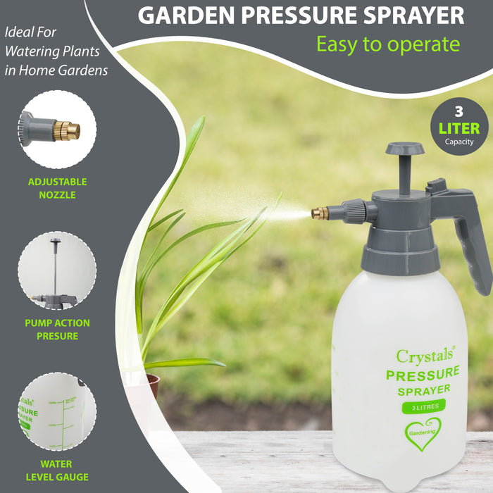 Compact 3L Pump Sprayer for Herbicides and Gardening Tasks in UK