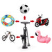Compact mini air pump for bikes with ergonomic handle UK