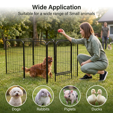 6 Panel Lightweight Dog Playpen