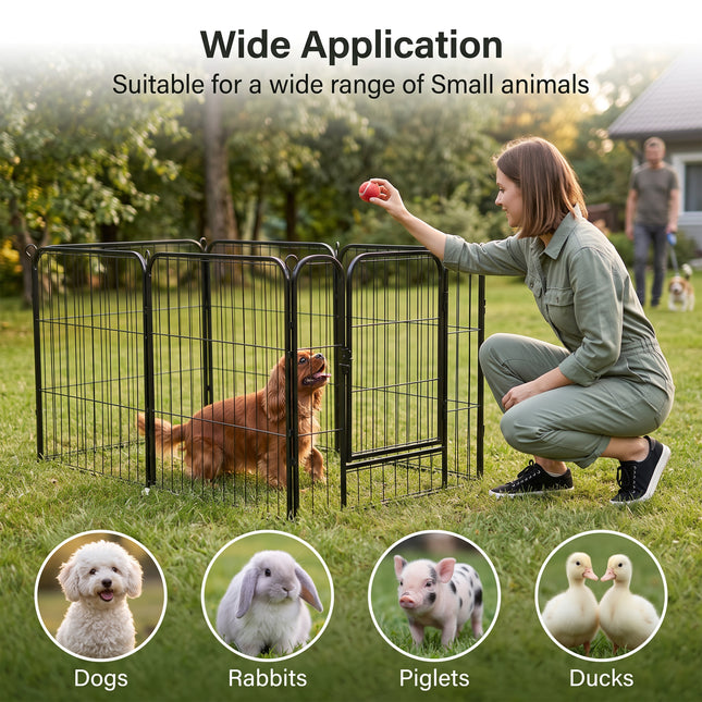 6 Panel Lightweight Dog Playpen