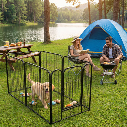 6 Panel Lightweight Dog Playpen