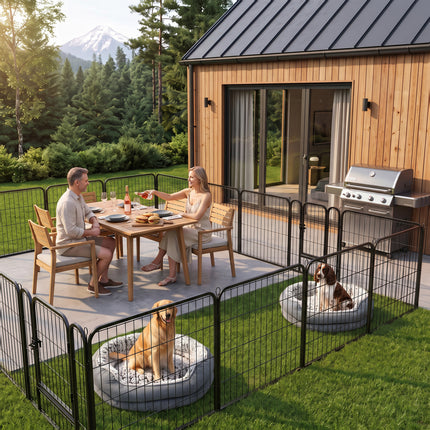 6 Panel Lightweight Dog Playpen