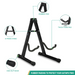 Quick Setup Folding A-Frame Guitar Stand No Tools Required for Acoustic Electric Bass