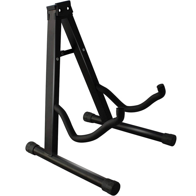 Folding A-Frame Guitar Stand Universal Fit for Acoustic Electric Bass Guitars