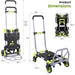 Compact sack truck that converts into platform trolley