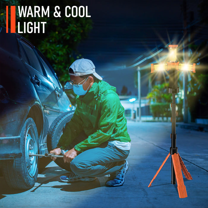 LED work light with power bank function – charge your devices on the go in the UK