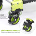 Lightweight steel frame 2-in-1 trolley with foldable design