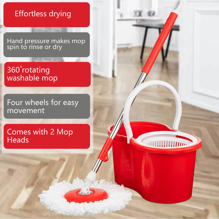 360° Spin Rotating MOP & Bucket Set