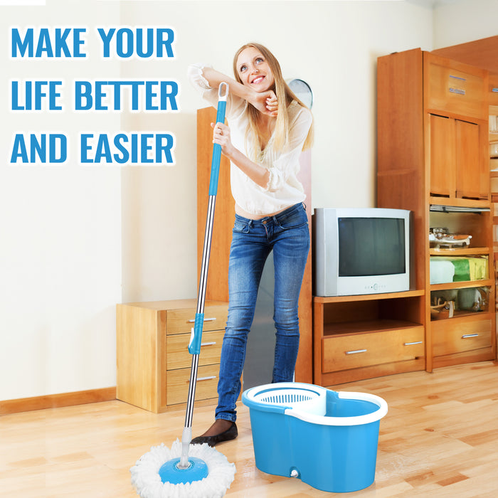 360° Spin Rotating MOP & Bucket Set