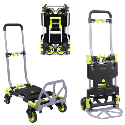 Multi-use folding sack truck for garden and warehouse use