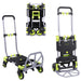 Multi-use folding sack truck for garden and warehouse use