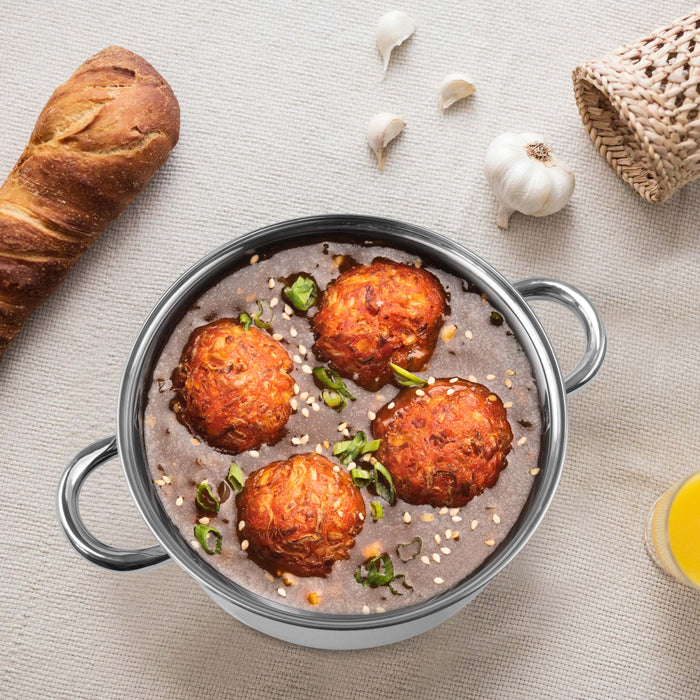 Oven safe stainless steel pot set for everyday UK kitchen use