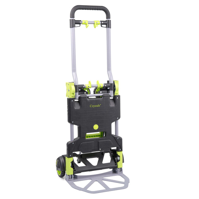 Folding platform trolley dolly with 120kg load capacity