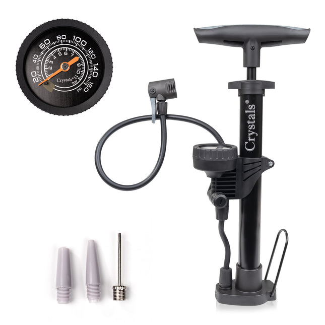 Portable high-pressure bike pump for road and mountain bikes UK