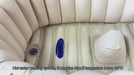 Watch how the Heat Sensor Inflatable Baby Bath Tub with anti-slip support and hot water warning system ensures a safe and comfortable bath time for UK newborns.