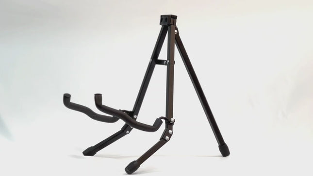 Foldable Music Guitar Stand Black
