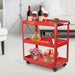 Rolling workshop tool trolley with brakes – perfect for UK home and professional use.