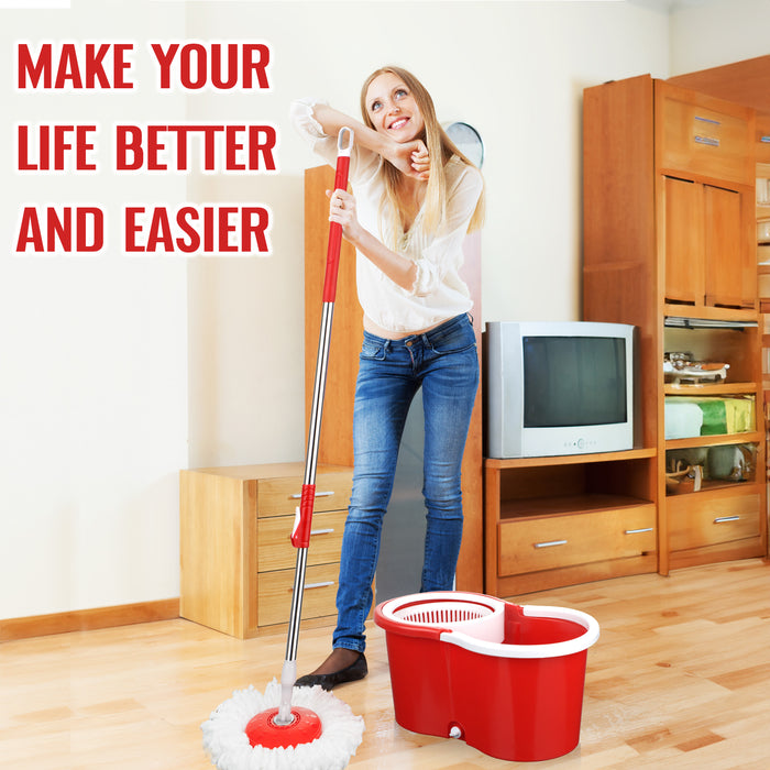 360° Spin Rotating MOP & Bucket Set