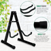 Universal Fit Folding A-Frame Guitar Stand for Electric, Acoustic and Bass Guitars