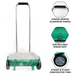 12L lawn grit and salt spreader for winter use