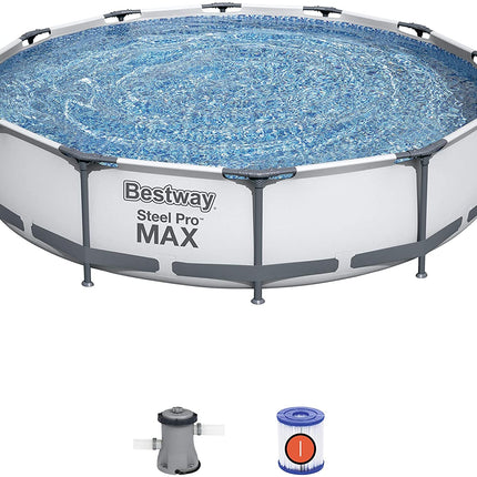 Bestway 12 feet Swimming Pool Steel Pro Max