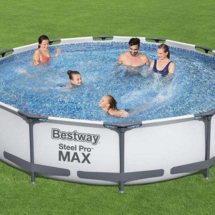 Bestway 12 feet Swimming Pool Steel Pro Max