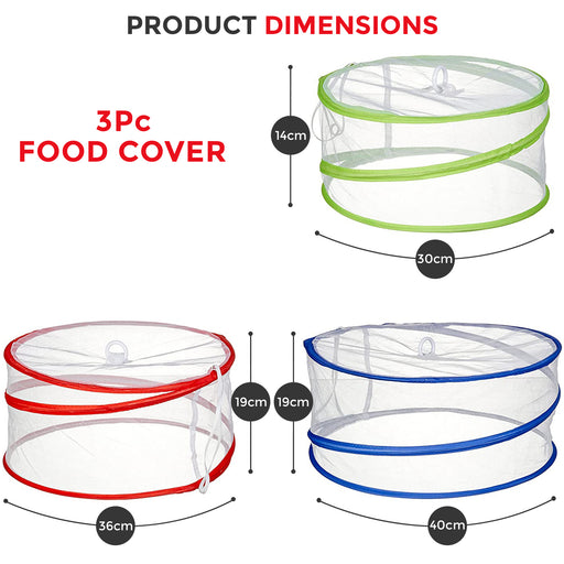 Dimensions 3Pc Food Cover