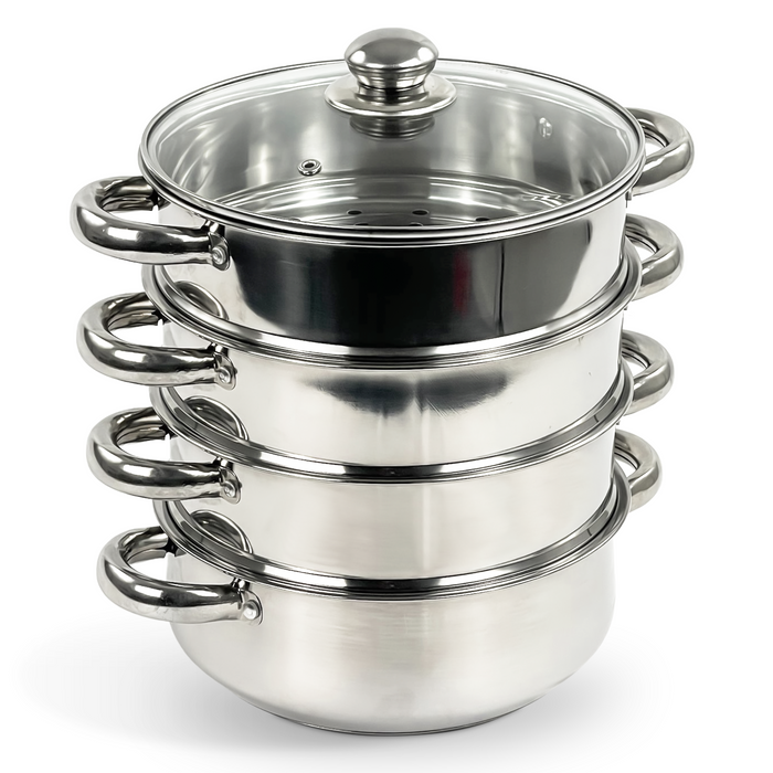 3-Tier 22cm Steamer Induction Hob
