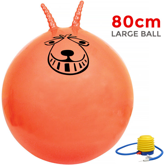 80cm space hopper ball for adult bouncing fun and outdoor fitness UK