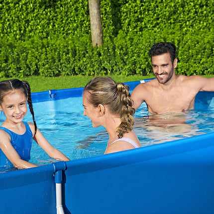 Bestway Family Rectangular Steel Swimming Pool
