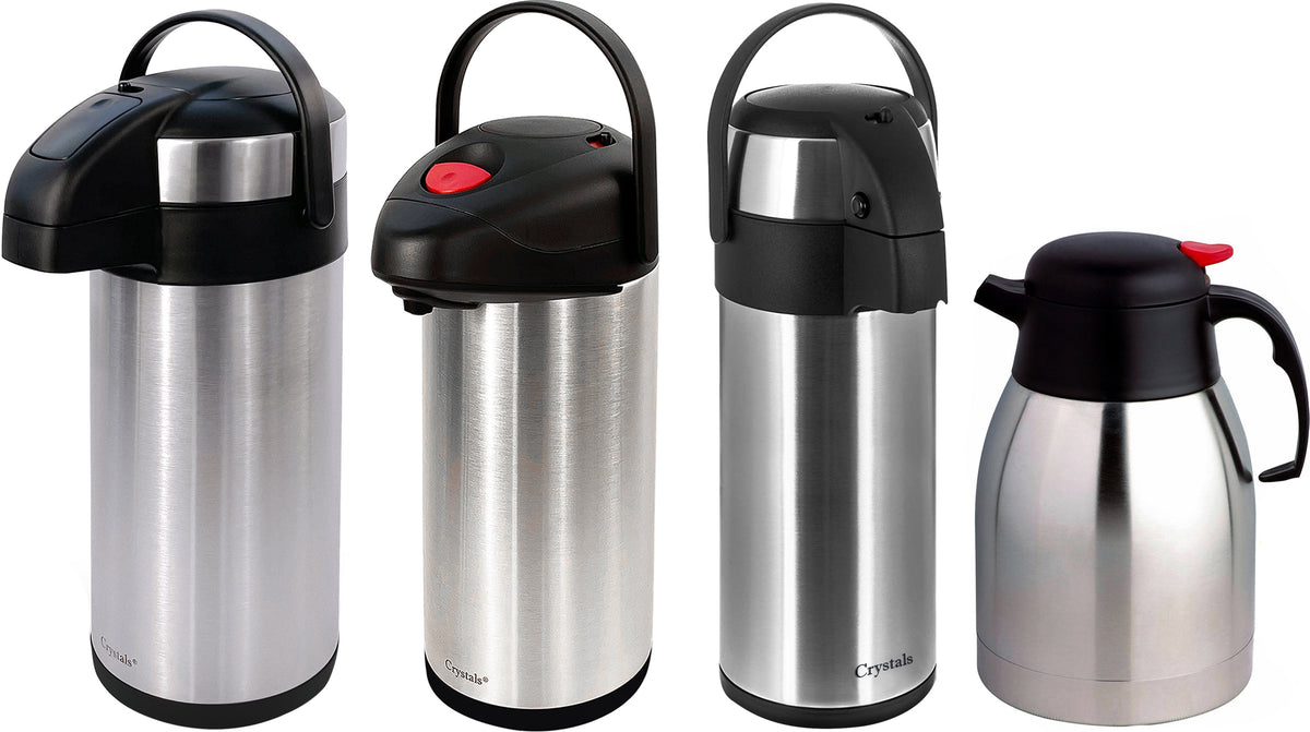 Stainless Steel Airpot Flask BritsHomeGarden UK — Brits Home Garden