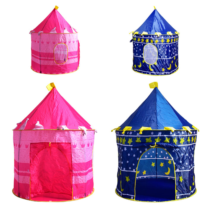 Kids Wizard & Princess Castle Tent Playing Tent
