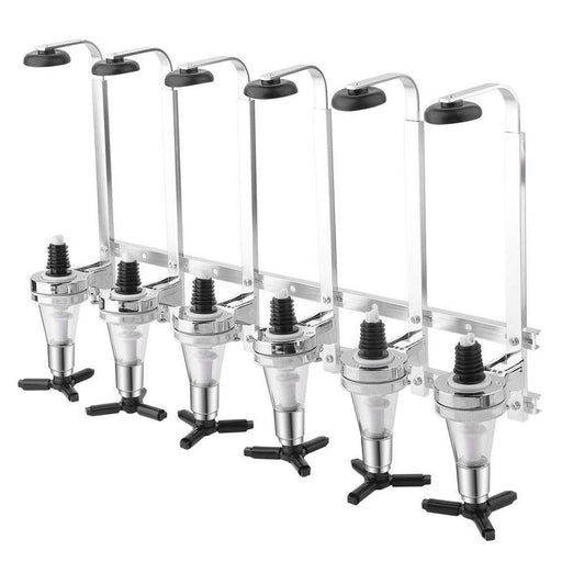 Wall Mounted Optic Drink Dispenser for 6 Bottles