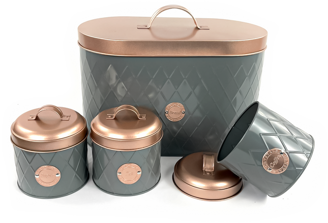 Kitchen Sealed Handle Lid Bread Tin