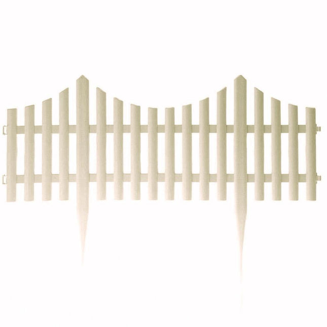 Plastic Wooden Effect Lawn Border