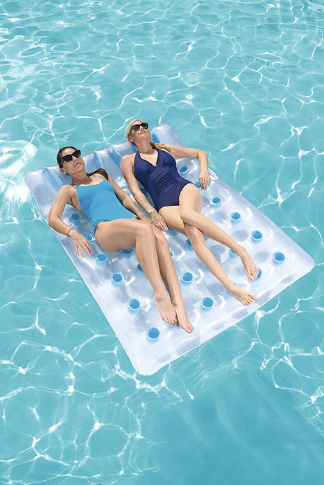 Bestway Double Pool Lounger Inflatable - Blue